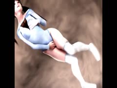Sexy anime babe got fucked hard by huge tentacle monster